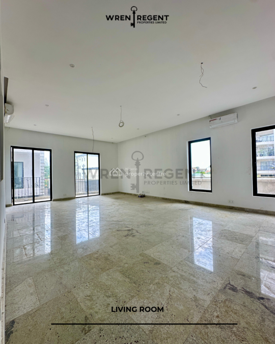 Prestigious 4-bedroom Terrace & Rooftop Pool, Ikoyi, Lagos, Flat / Apartment for Rent