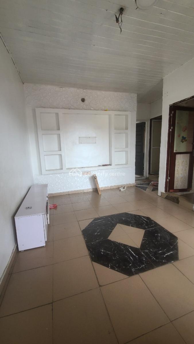Lovely 1 Bedroom Flat Upstairs with 2 Toilet 1bath, Off Aborishade Road, Lawanson, Surulere, Lagos, Mini Flat (room and Parlour) for Rent
