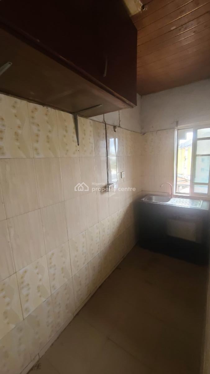 Lovely 1 Bedroom Flat Upstairs with 2 Toilet 1bath, Off Aborishade Road, Lawanson, Surulere, Lagos, Mini Flat (room and Parlour) for Rent
