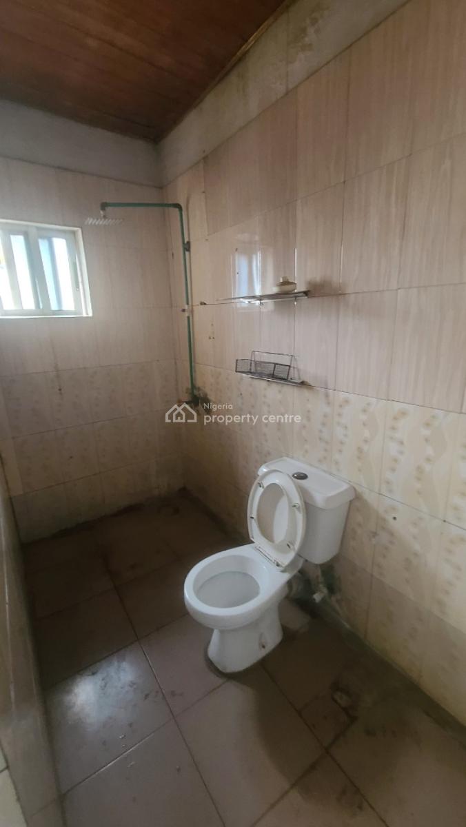 Lovely 1 Bedroom Flat Upstairs with 2 Toilet 1bath, Off Aborishade Road, Lawanson, Surulere, Lagos, Mini Flat (room and Parlour) for Rent