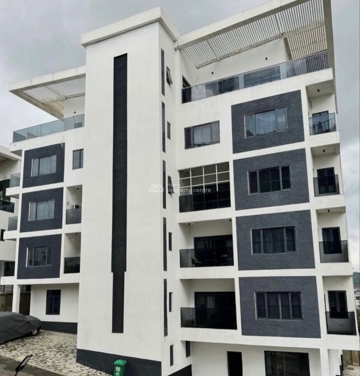 Furnished 3bedroom Apartment, Guzape, Guzape District, Abuja, Block of Flats for Sale