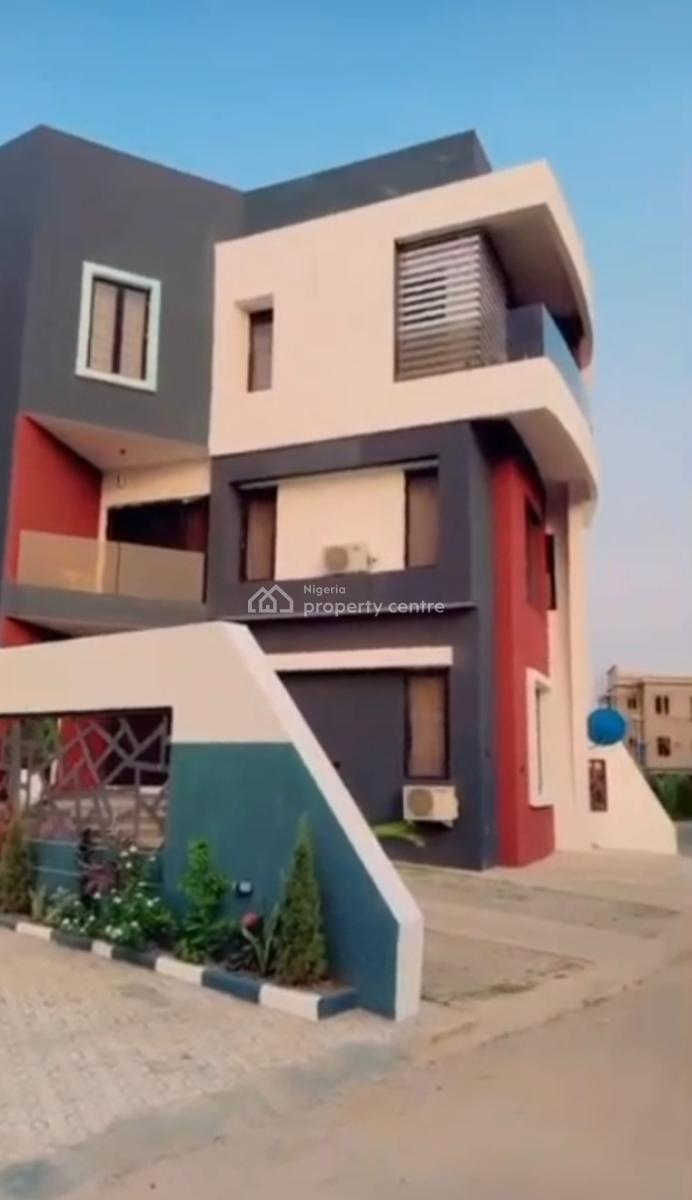 Beautifully Designed 4 Bedrooms Detached Duplex with Bq in Estate, Cafe District After Godab Estate, Life Camp, Abuja, Detached Duplex for Sale
