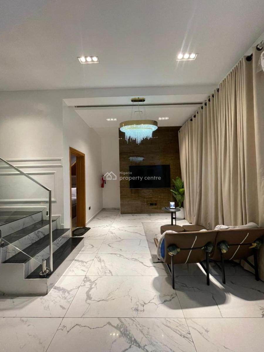Contemporary 4-bedroom Corner Piece Terrace Duplex with Gym, Pool & Bq, Lekki Phase 1, Lekki, Lagos, Terraced Duplex for Sale