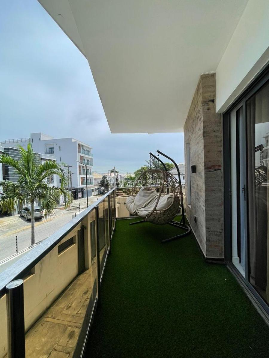 Contemporary 4-bedroom Corner Piece Terrace Duplex with Gym, Pool & Bq, Lekki Phase 1, Lekki, Lagos, Terraced Duplex for Sale