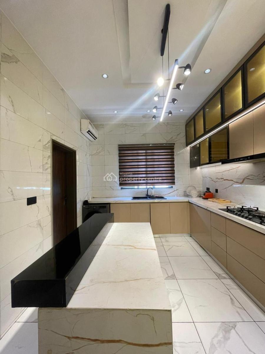 Contemporary 4-bedroom Corner Piece Terrace Duplex with Gym, Pool & Bq, Lekki Phase 1, Lekki, Lagos, Terraced Duplex for Sale