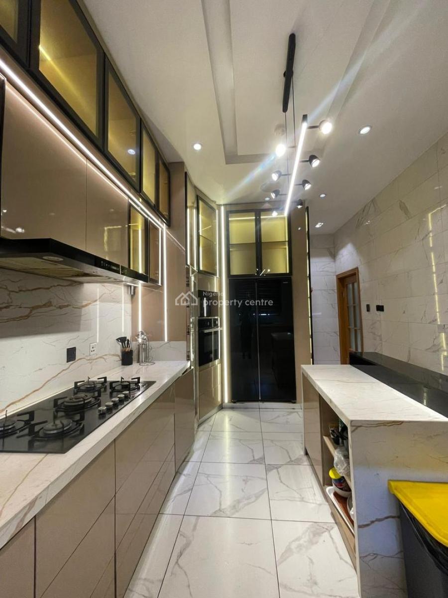 Contemporary 4-bedroom Corner Piece Terrace Duplex with Gym, Pool & Bq, Lekki Phase 1, Lekki, Lagos, Terraced Duplex for Sale