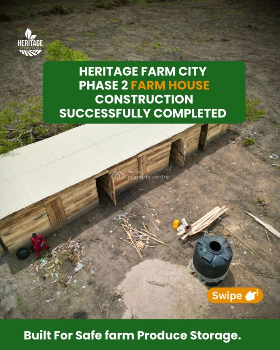 Acre of Farm Land in Heritage Farm City Phase 2, Heritage Garden City Phase 2,near Funnab, Abeokuta South, Ogun, Commercial Land for Sale