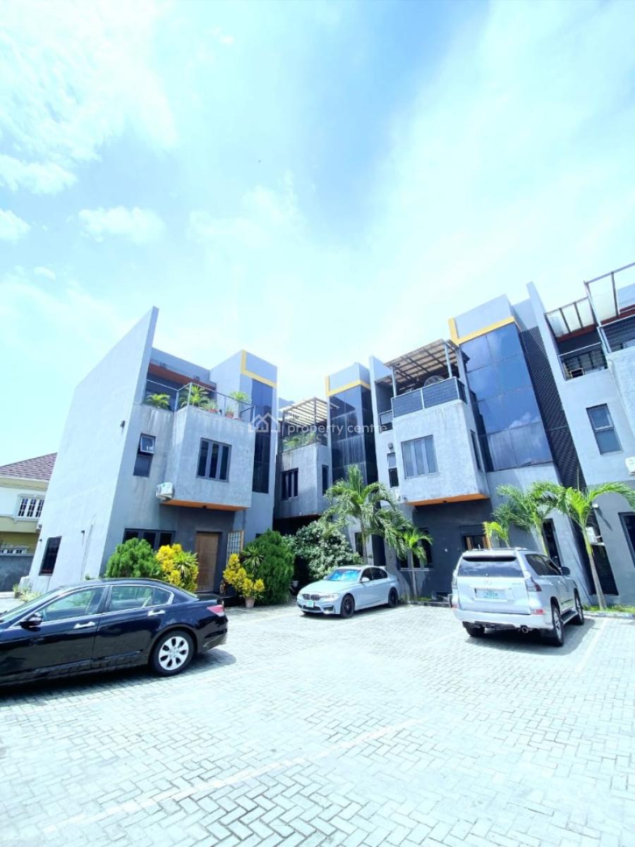 Fully Furnished 4 Bedroom Serviced Terrace Duplex, Lekki Phase 1, Lekki, Lagos, Terraced Duplex for Sale