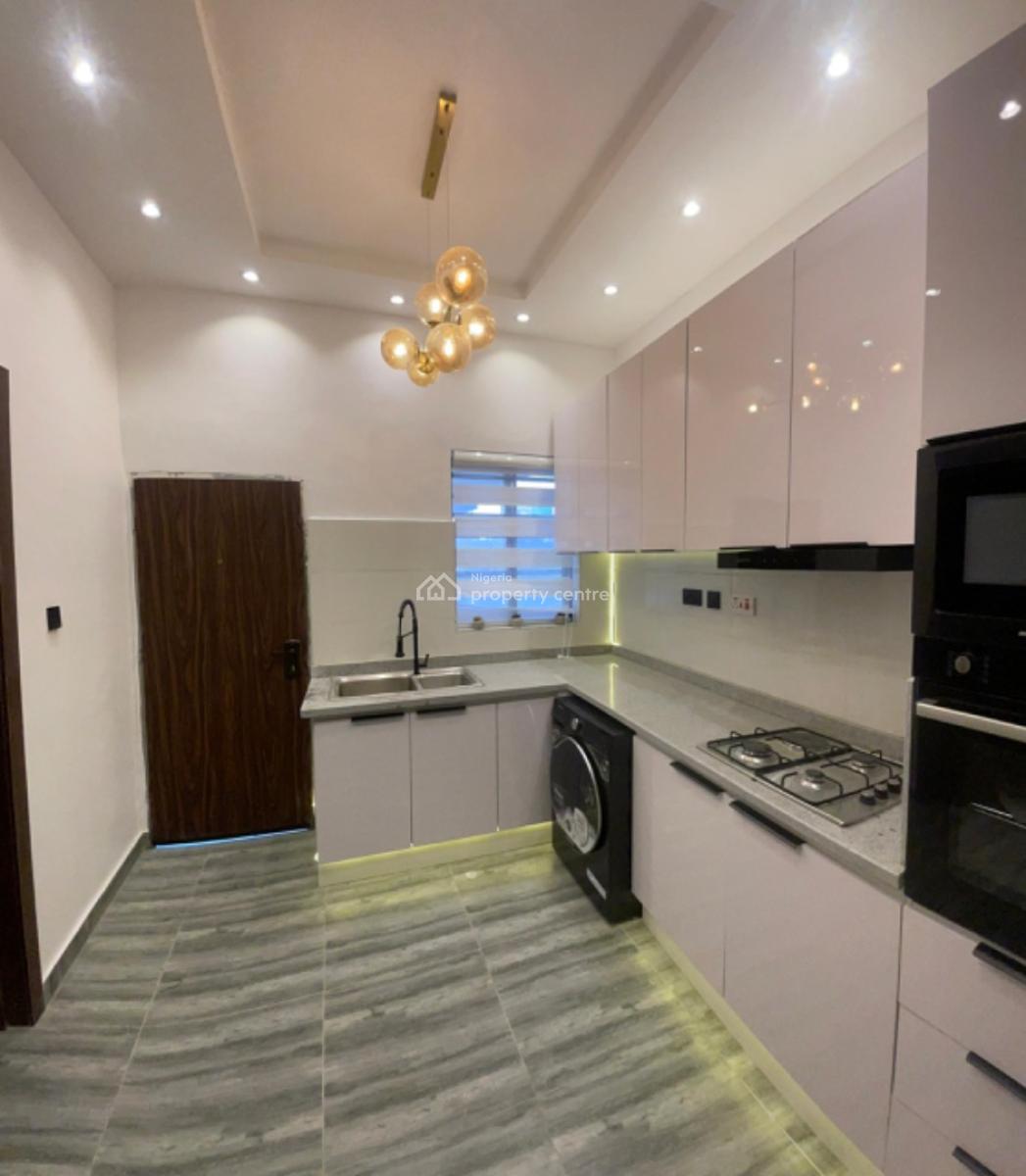 Services and  Furnished Shared Apartments Kitchen and Sitting Room, After Roundabout, Close to Chicken Republic Orchid Road, Lekki, Lagos, Self Contain (single Rooms) for Rent