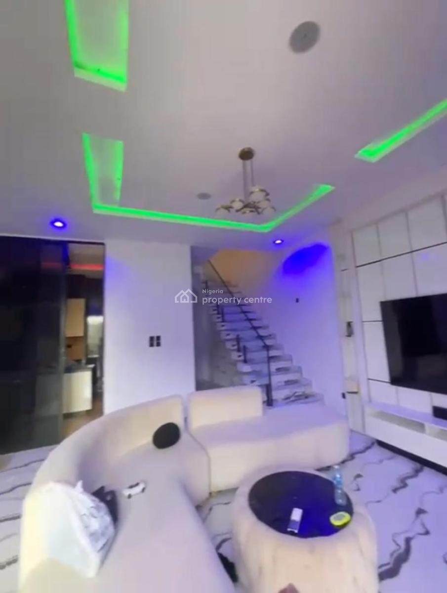 Fully Furnished 4 Bedroom Semi Detached Duplex with Bq, Ikota, Lekki, Lagos, Semi-detached Duplex for Rent