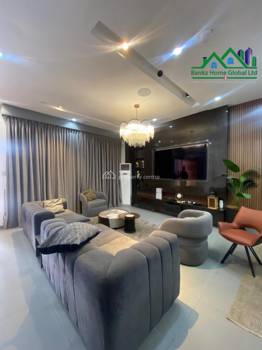 Fully Automated 4 Bedroom Terrace Duplex with a Bq, Ikate, Lekki, Lagos, Terraced Duplex for Rent