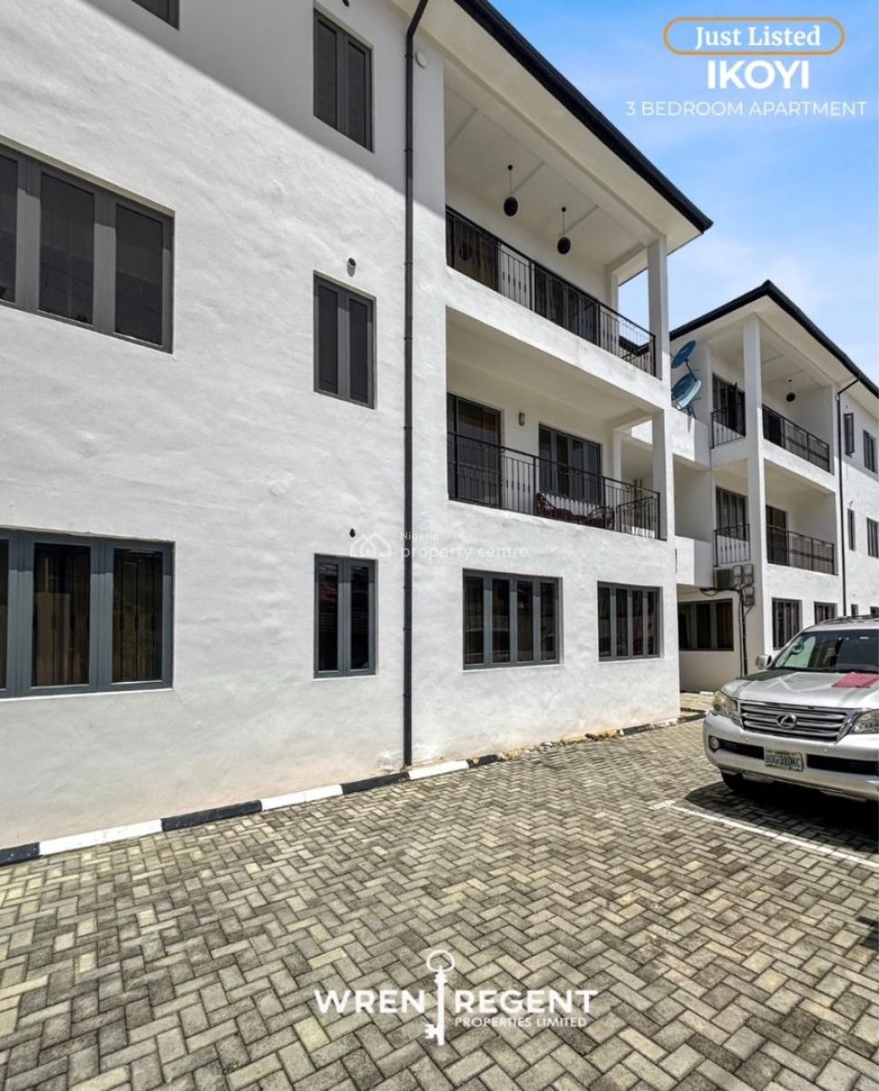 Brand New and Highly Spacious 3-bedroom Apartment., Ikoyi, Lagos, Flat / Apartment for Rent