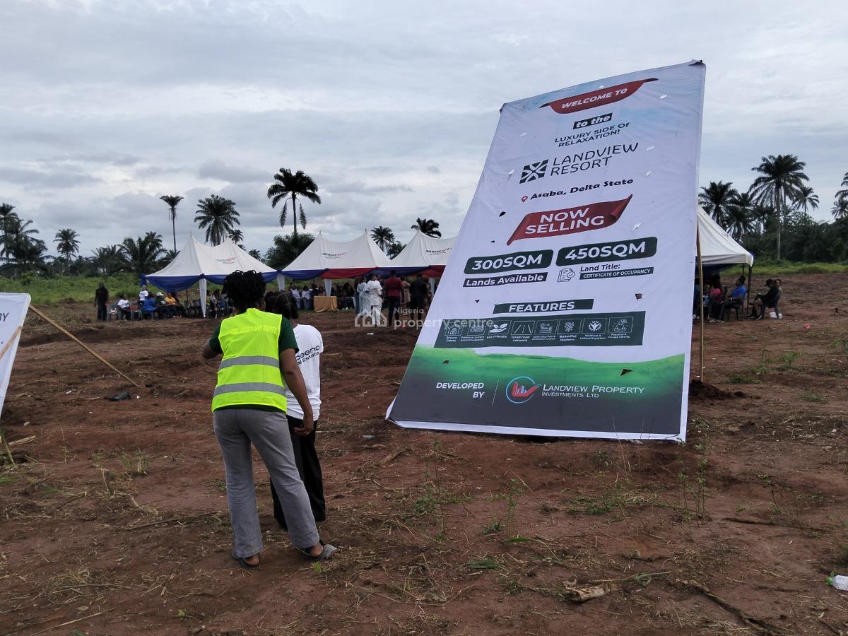 Land with C of O Suitable Luxury Living and Resort Lifestyle, Landview Resort,near Asaba Intl Airport, Cubana Millennium City, Asaba, Delta, Land for Sale