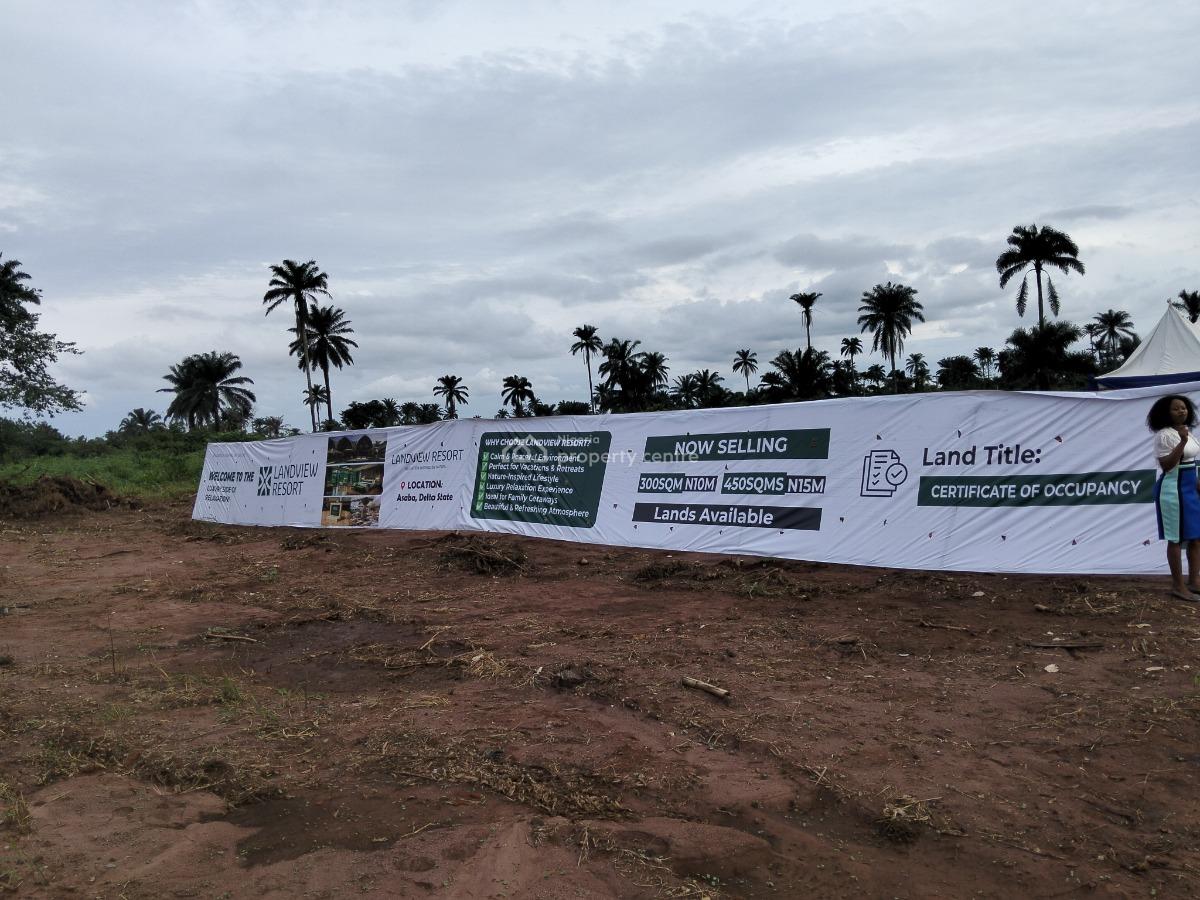 Land with C of O Suitable Luxury Living and Resort Lifestyle, Landview Resort,near Asaba Intl Airport, Cubana Millennium City, Asaba, Delta, Land for Sale