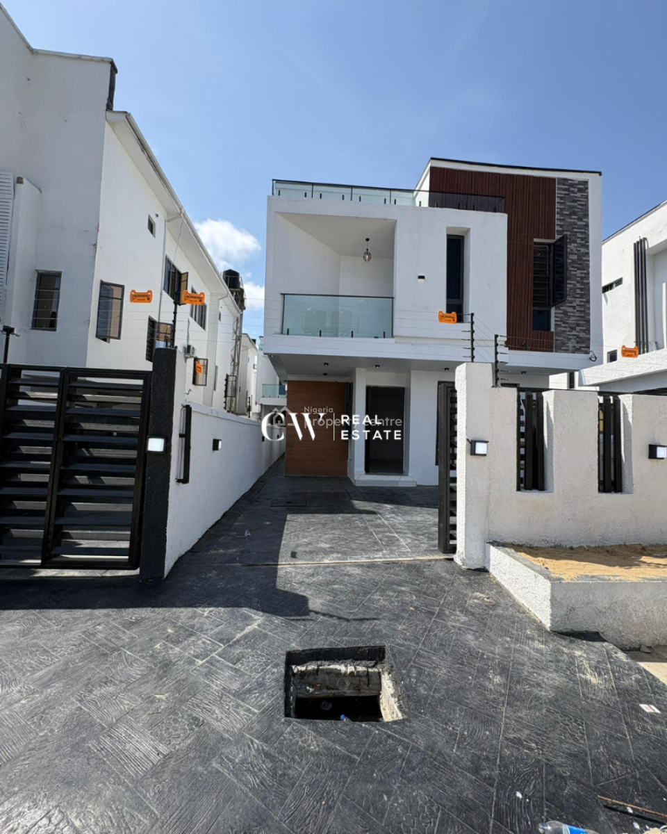 5 Bedroom Fully Detached Duplex with Bq in Ikota, Ikota, Lekki, Lagos, Detached Duplex for Sale