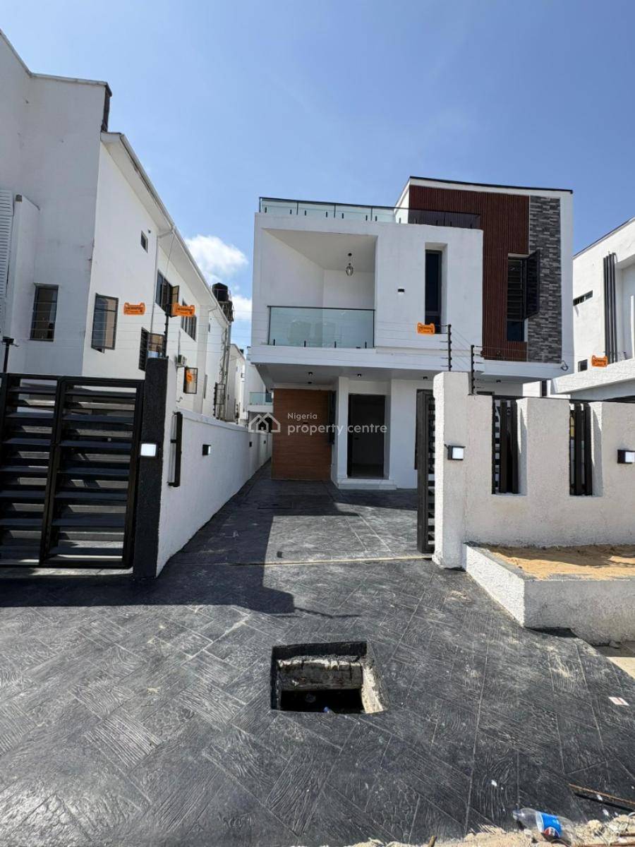 5 Bedroom Fully Detached Duplex with Bq in Ikota, Ikota, Lekki, Lagos, Detached Duplex for Sale