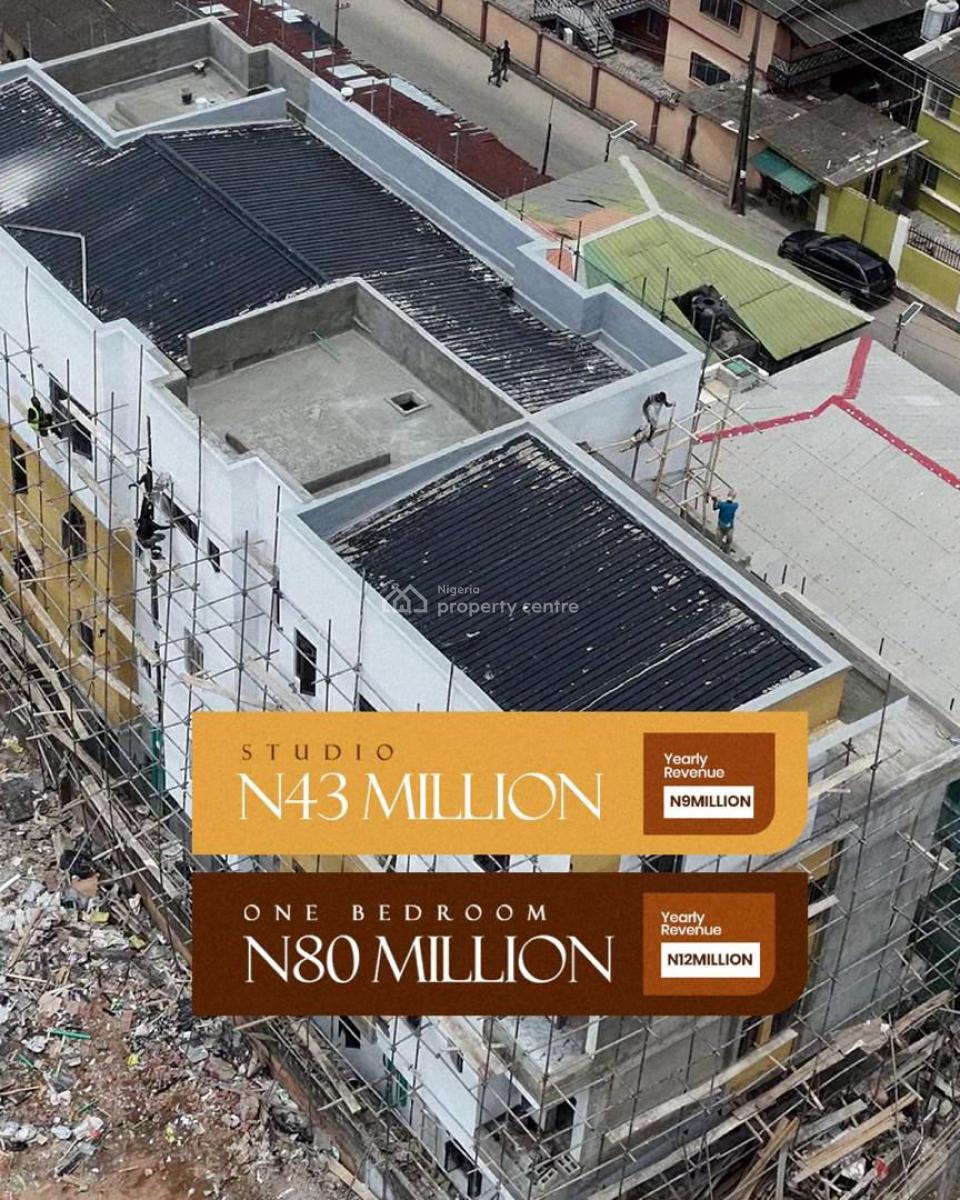 Exquisitely Built Home, Gorgeously Designed Home Plus a Rooftop Lounge in a Serene Location, Surulere, Lagos, Block of Flats for Sale