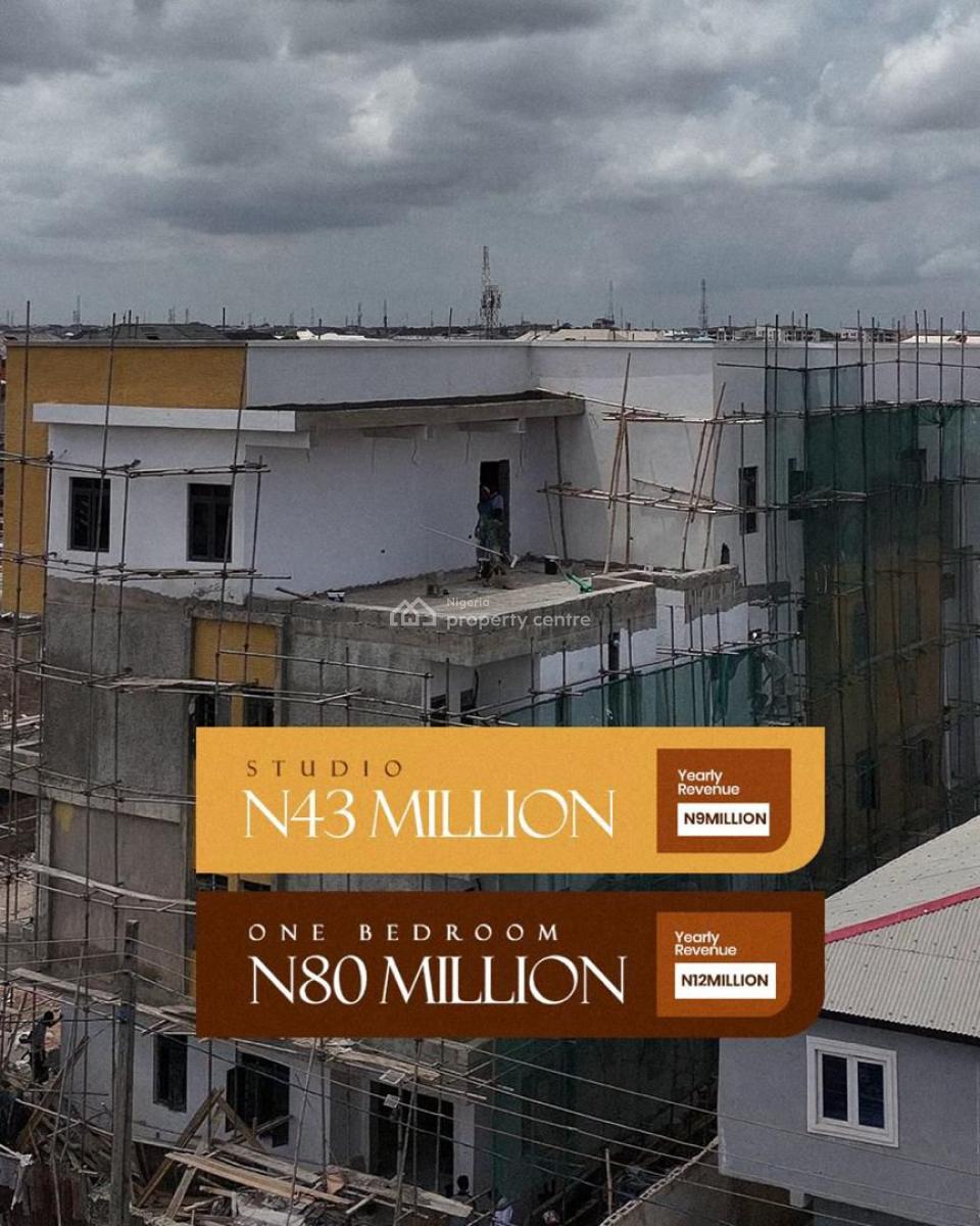 Exquisitely Built Home, Gorgeously Designed Home Plus a Rooftop Lounge in a Serene Location, Surulere, Lagos, Block of Flats for Sale