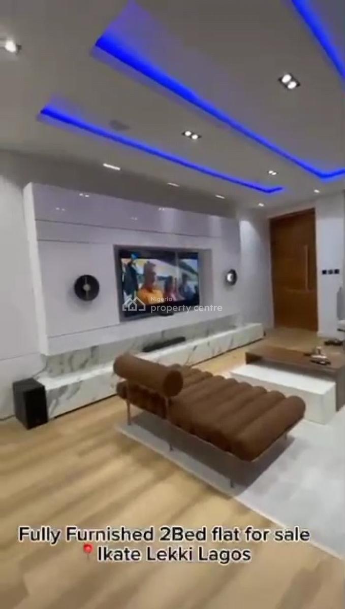 Fully Furnished 2brm Flat, Ikate, Lekki, Lagos, Flat / Apartment for Sale