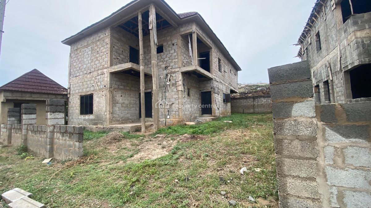 Spacious 4 Bedroom Fully Detached Duplex with 1 Room Bq, After Voice of Nigeria, Sabon Lugbe, Lugbe District, Abuja, Detached Duplex for Sale