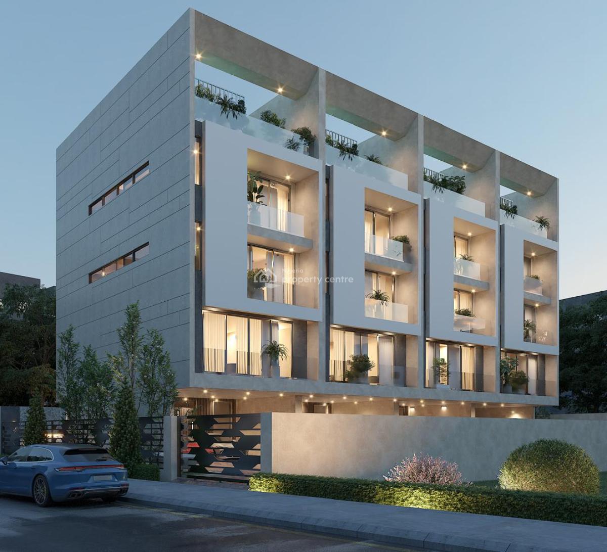 Brand New 4 Bedroom Terrace Duplex Off Plan, Banana Island Estate, Banana Island, Ikoyi, Lagos, Terraced Duplex for Sale