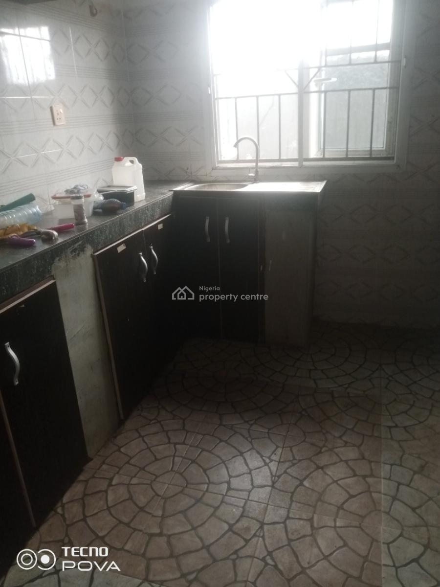 Clean 2bedroom Flat Standard Apartment, The Property Located at Igbo Agbowa Off Ibeshe Road By Abuja Bus Stop, Ibeshe, Ikorodu, Lagos, Flat / Apartment for Rent