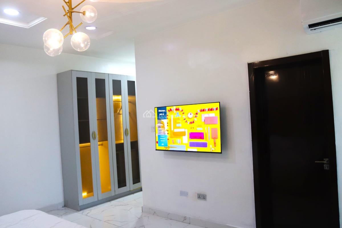 Smart 2-bedroom Deluxe Apartment with Solar in Gbagada Phase 1 Estate, Ayinde Court, No 1a, Olujobi Street, Off Corona School, Anthony, Gbagada, Lagos, Flat / Apartment Short Let