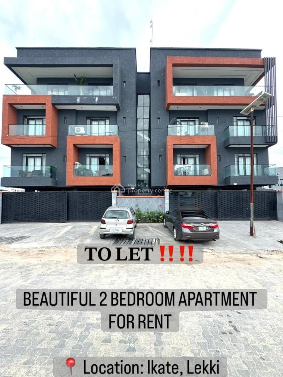 Beautiful 2 Bedroom Apartment, Ikate, Ikate, Lekki, Lagos, Flat / Apartment for Rent