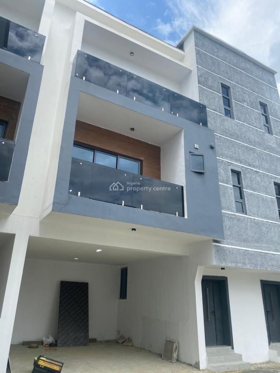 Good Deal: Brand New 4 Bedroom Terrace Duplex with Bq, Ologolo, Lekki, Lagos, Terraced Duplex for Sale