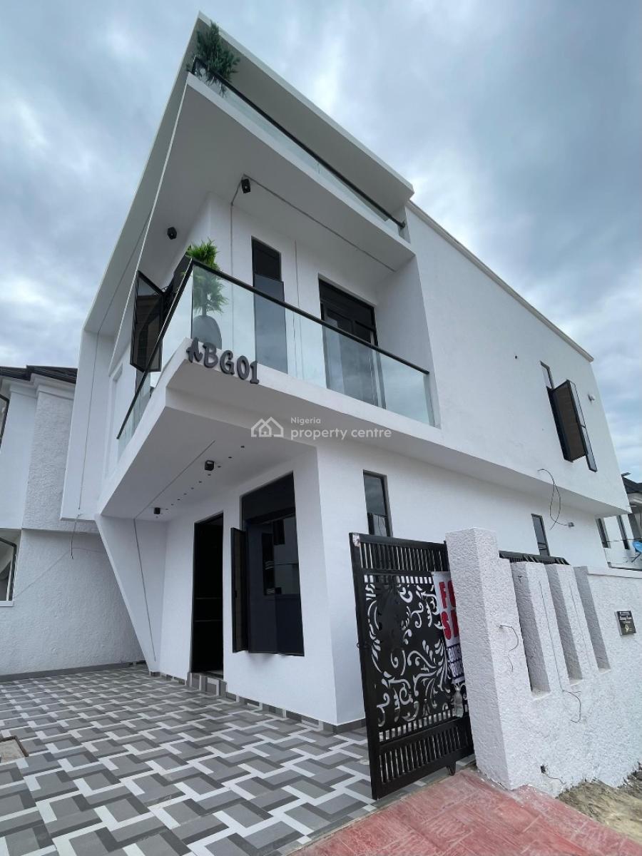 Contemporary 4 Bedroom Fully Detached Duplex for Family Living, Situated in a Calm and Well-developed Environment., Ikota, Lekki, Lagos, Detached Duplex for Sale