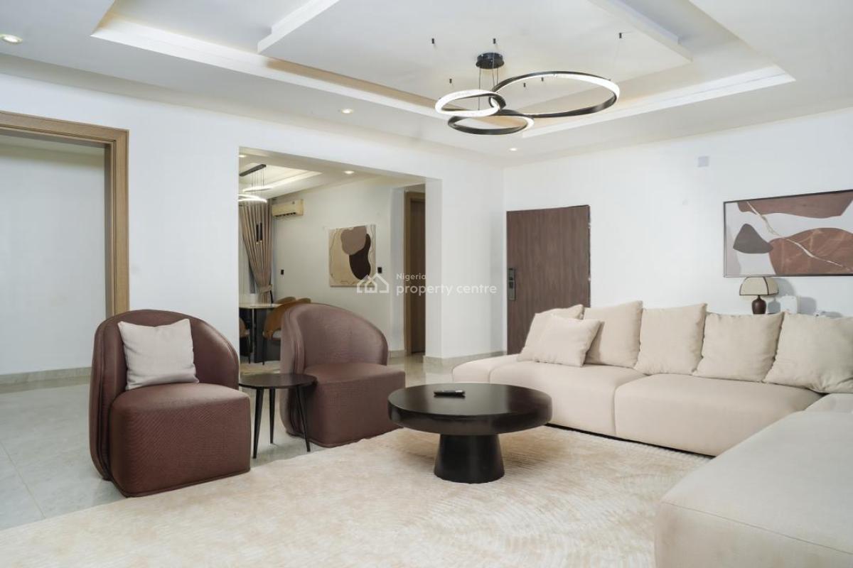 Luxury Smart 3 Bedroom Service and Furnished Apartment with Pool, Wuse 2, Abuja, Flat / Apartment Short Let