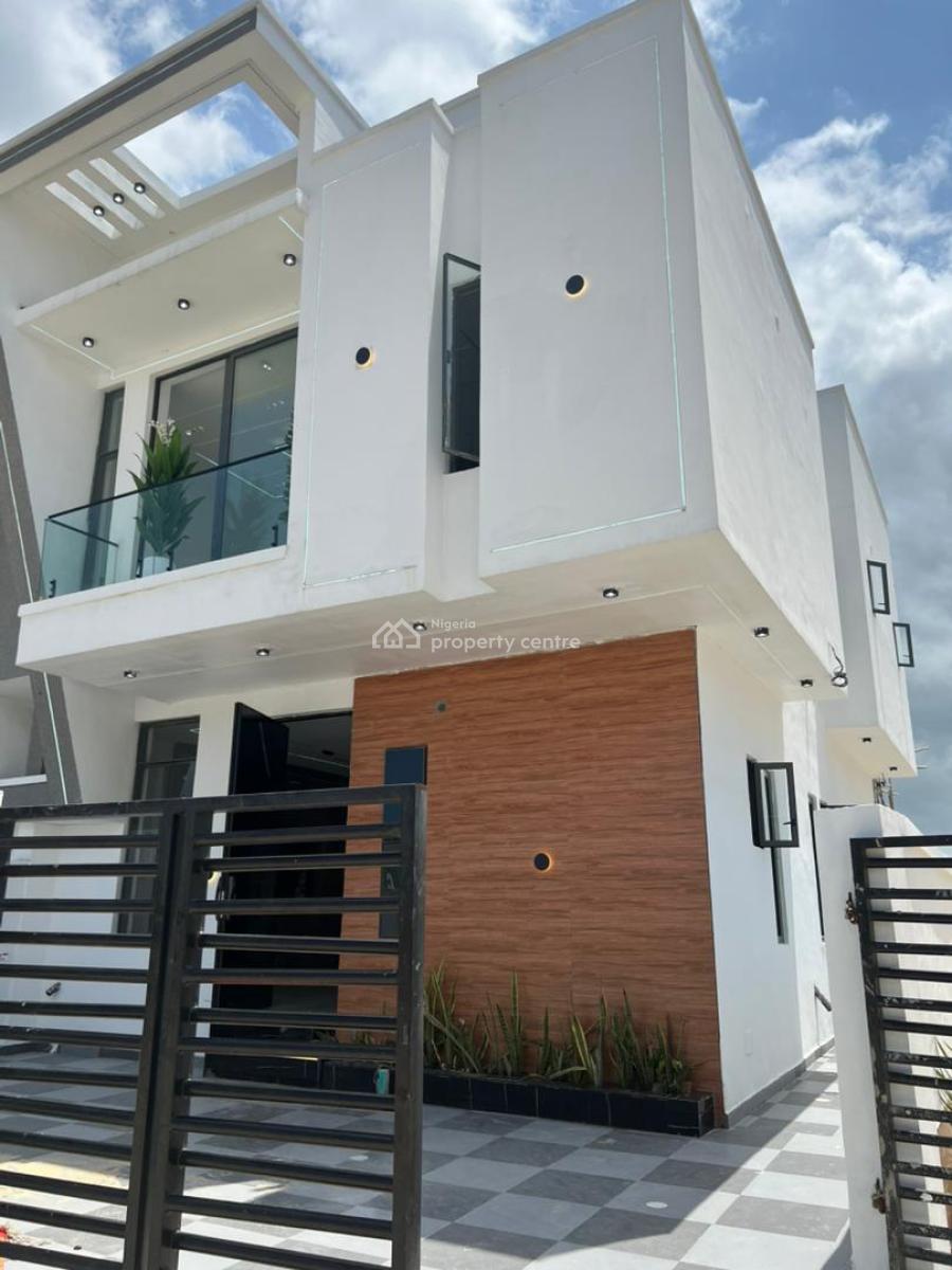 Luxury 4bedroom Semi Detached Duplex with Ante Room, Garage & Bq in a, Ajah, Lekki, Lagos, Semi-detached Duplex for Sale
