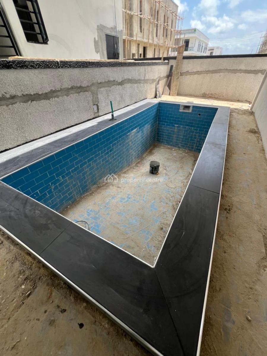 Luxury 5 Bedroom Fully Detached Duplex with Pool and Bq, Ajah, Lekki, Lagos, Detached Duplex for Sale