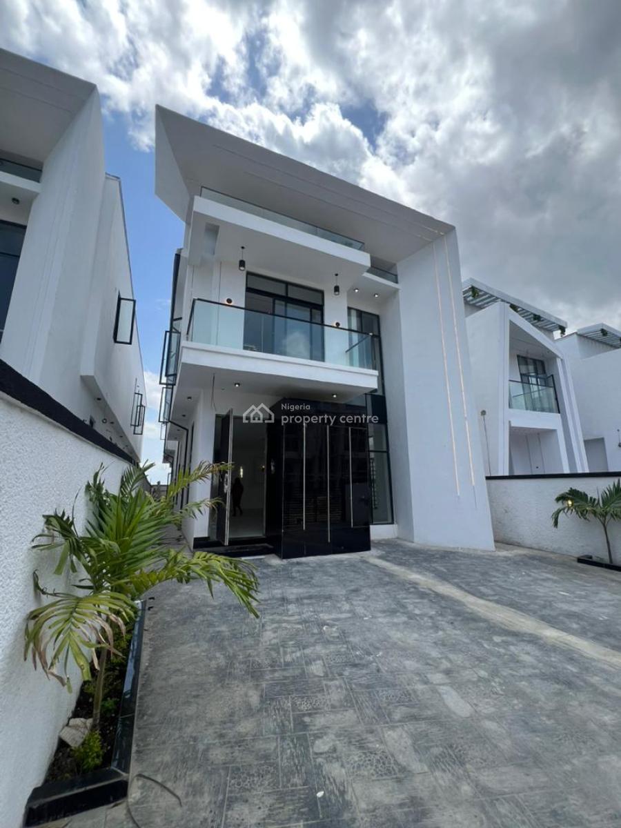 Luxury 5 Bedroom Fully Detached Duplex with Pool and Bq, Ajah, Lekki, Lagos, Detached Duplex for Sale