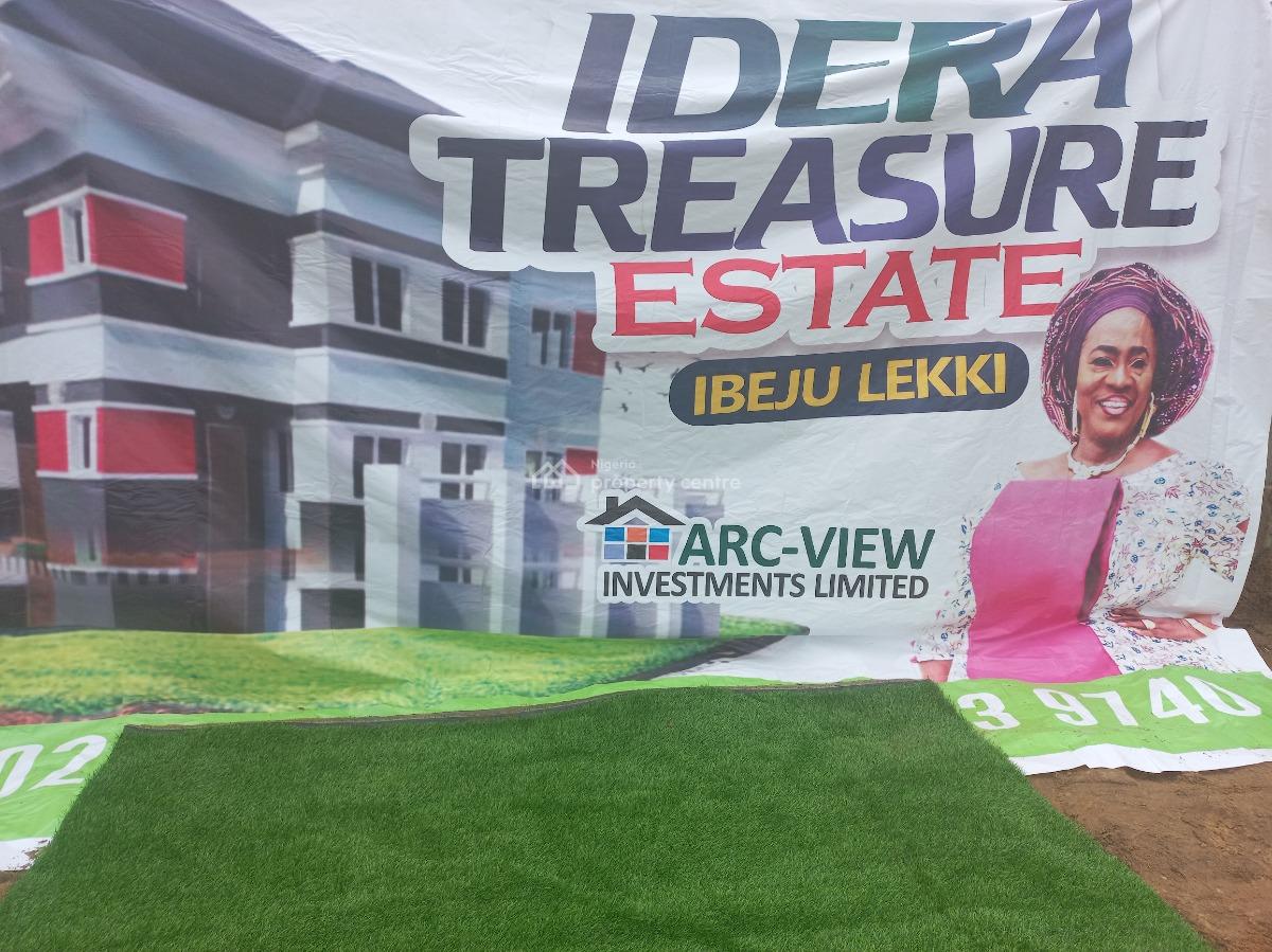 Estate Land Close to Expressway, Idera Treasure Estate, Eleko, Ibeju Lekki, Lagos, Residential Land for Sale