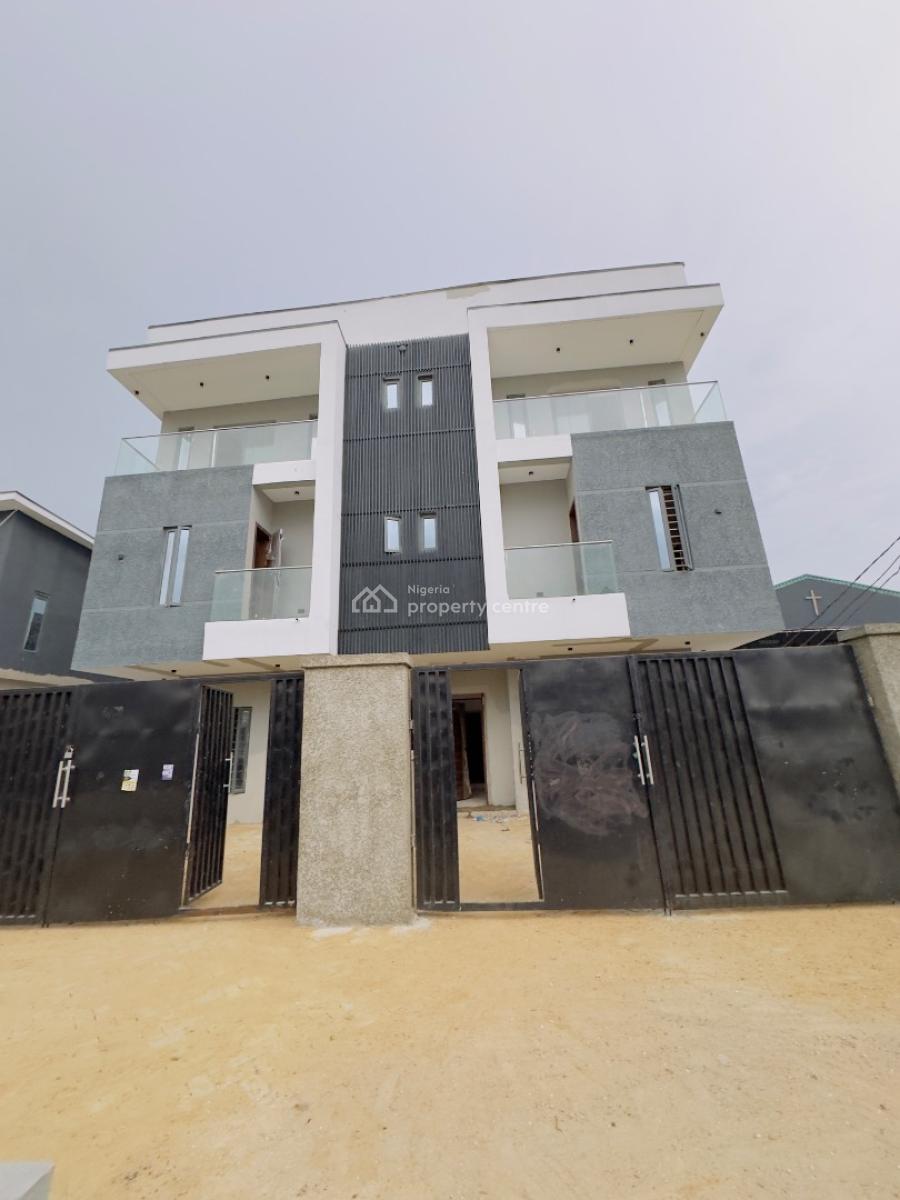 Luxuriously Built 4 Bedroom Semi Detached Duplex Plus Bq, Excellently Designed Home with Bq in a Secured Estate, Gra, Ogudu, Lagos, Semi-detached Duplex for Sale