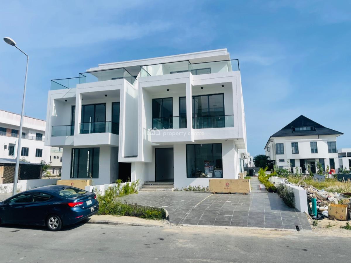 Luxury 5 Bedroom Semi- Detached Duplex with Swimming Pool and Cinema, Cowrie Creek Estate, Ikate Elegushi, Lekki, Lagos, Semi-detached Duplex for Sale