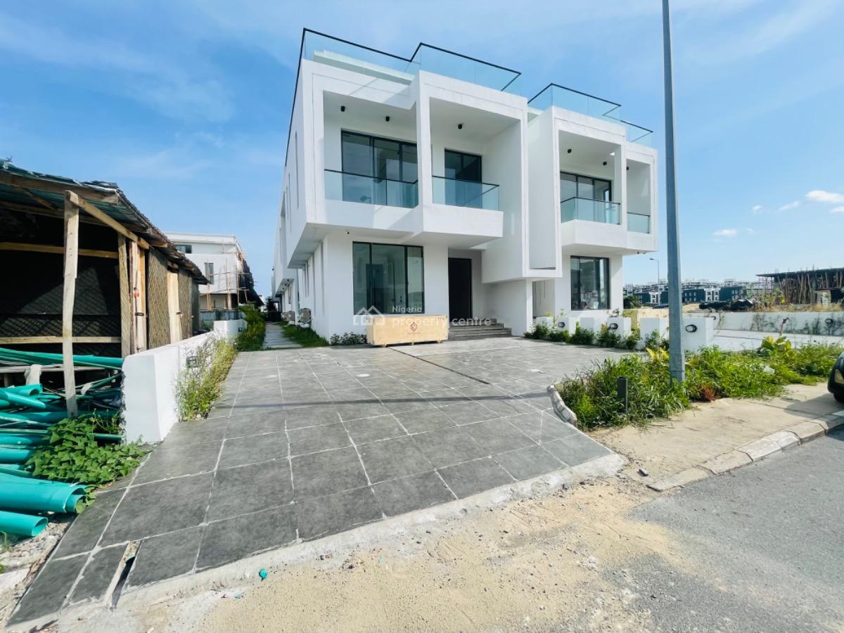 Luxury 5 Bedroom Semi- Detached Duplex with Swimming Pool and Cinema, Cowrie Creek Estate, Ikate Elegushi, Lekki, Lagos, Semi-detached Duplex for Sale