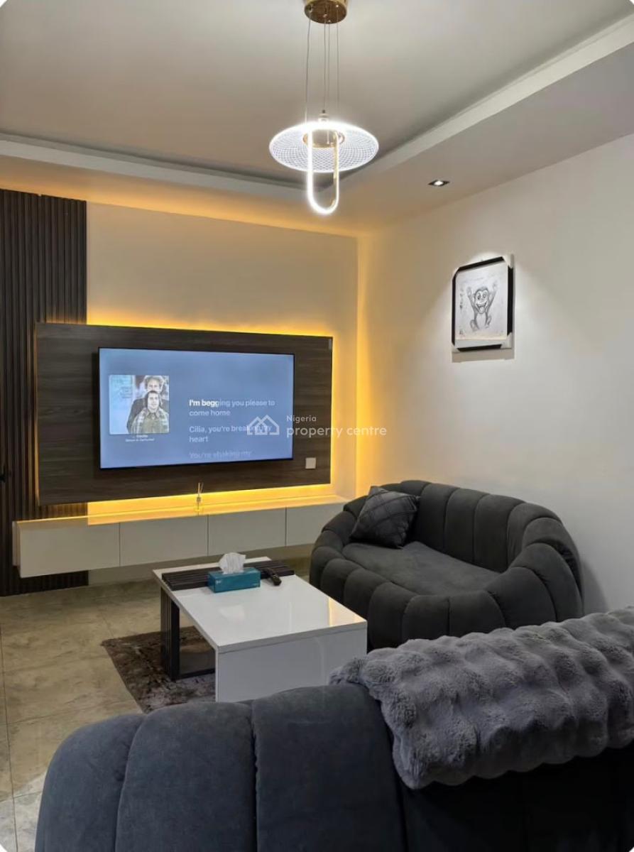 Fully Furnished 1 Bedroom Apartment, Chevron, Lekki, Lagos, Flat / Apartment for Rent