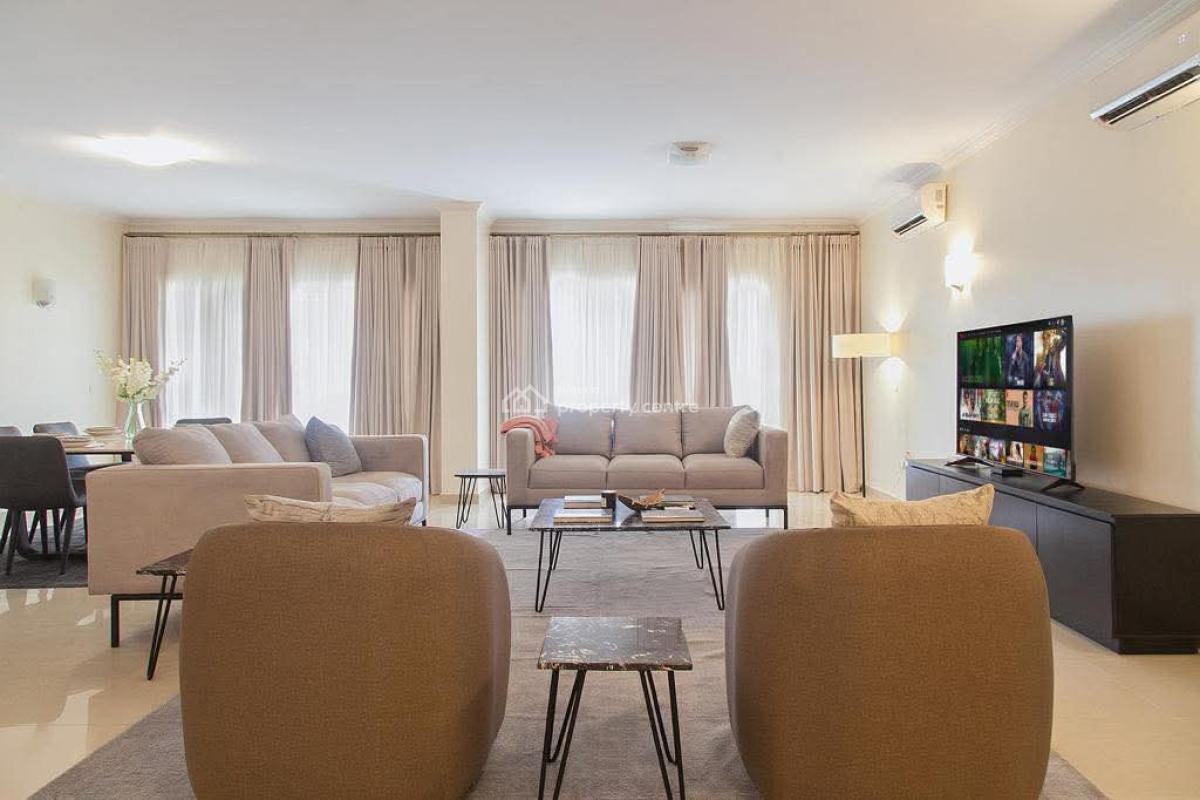 Furnished 3 Bedroom Flat with Bq, Old Ikoyi, Ikoyi, Lagos, Flat / Apartment for Rent