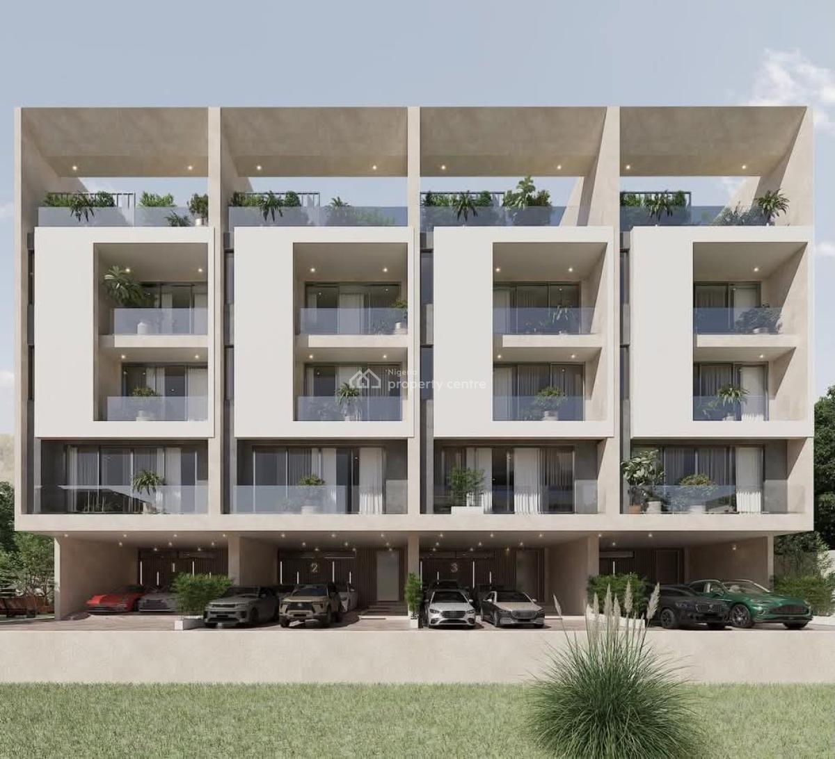 Off Plan 4 Bedroom Terrace in Banana Island Its The Most Spa, Banana Island, Ikoyi, Lagos, Flat / Apartment for Sale