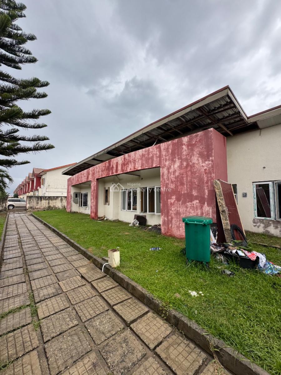 Very Good Deal 4 Bedrom Budgalow Terrace Carcass Fully Service Gym Pol, Orchid Road Lekki South Point Estate, Lekki, Lagos, Terraced Bungalow for Sale