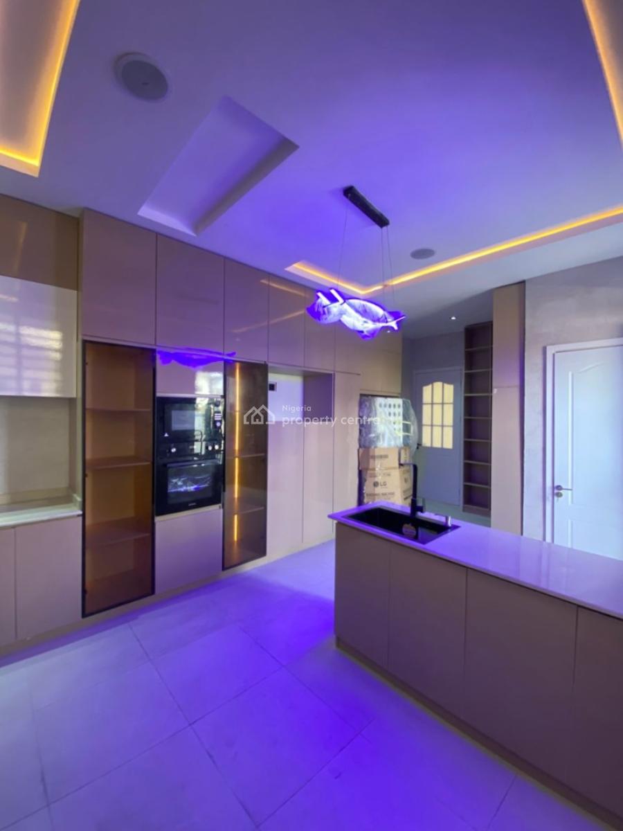 a Sophisticated 5 Bedroom Fully Detached Duplex + 2 Bqs, Laundry, Pool, Sangotedo, Ajah, Lagos, Detached Duplex for Sale