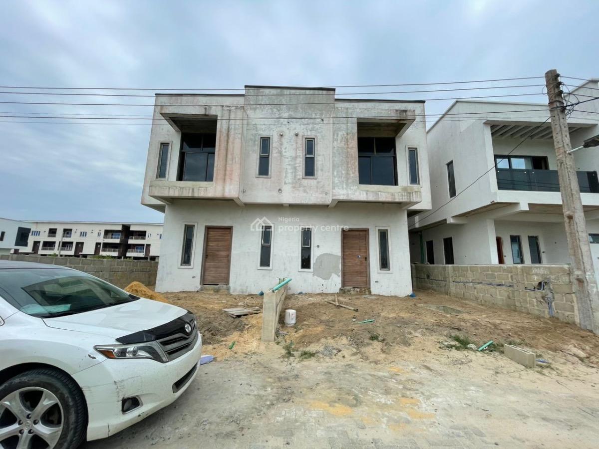 2units of 4bedroom (uncompleted), Awoyaya, Ajah, Lagos, Detached Duplex for Sale