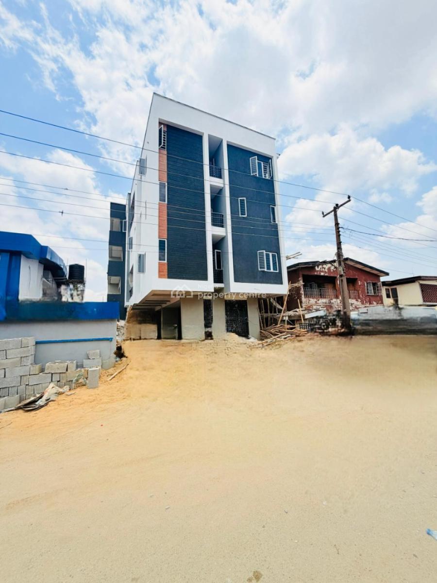 Premium 2 Bedroom Apartments in  a Secure Estate, Ensuite Rooms, Equipped Kitchen,neatly Fitted Pop,high Rental, Allen, Ikeja, Lagos, Flat / Apartment for Sale