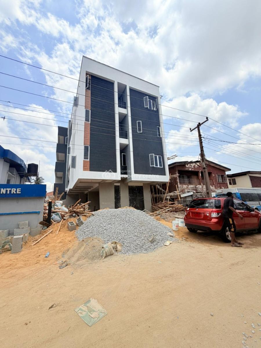 Premium 2 Bedroom Apartments in  a Secure Estate, Ensuite Rooms, Equipped Kitchen,neatly Fitted Pop,high Rental, Allen, Ikeja, Lagos, Flat / Apartment for Sale