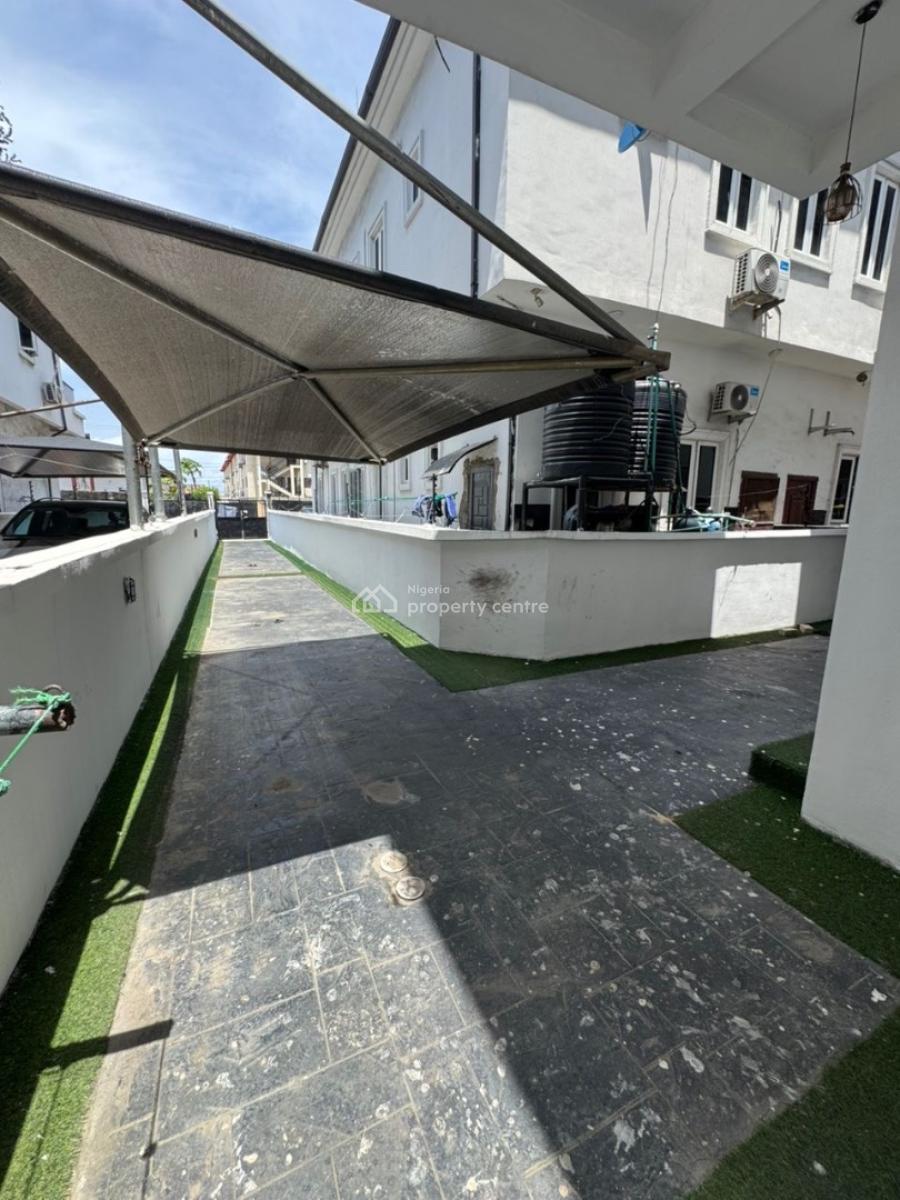 Luxury 4 Bedroom and B.q Semi Detached Duplex Spacious Compound, Chevy View Estate, Lekki, Lagos, Semi-detached Duplex for Sale