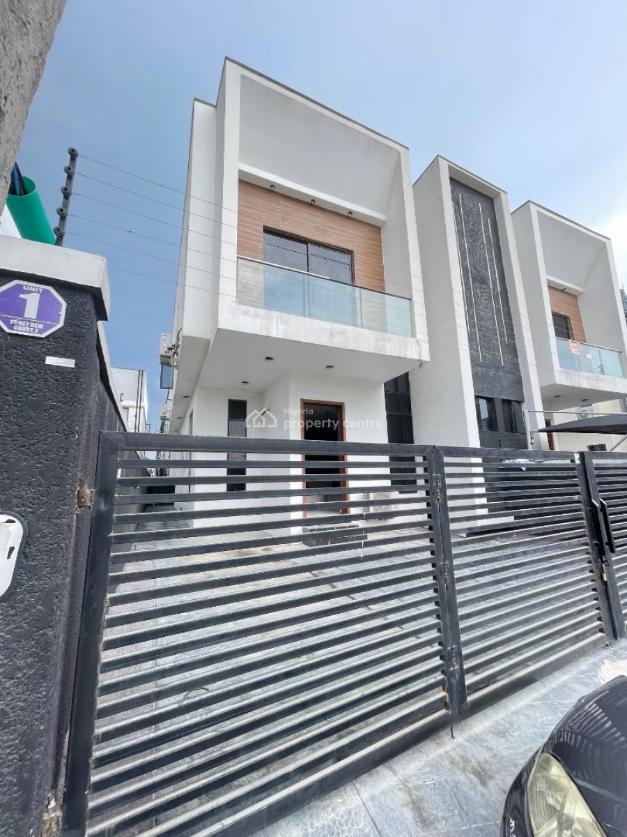 4bedroom Semi Detached Duplex with Bq, Ikota Lekki Lagos, Ikota, Lekki, Lagos, Semi-detached Duplex for Rent