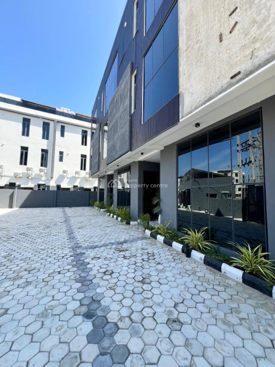 Furnished 4 Bedroom Terrace + Laundry Room, Bq, Rooftop Lounge & Sit, Ikate, Lekki, Lagos, Terraced Duplex for Sale