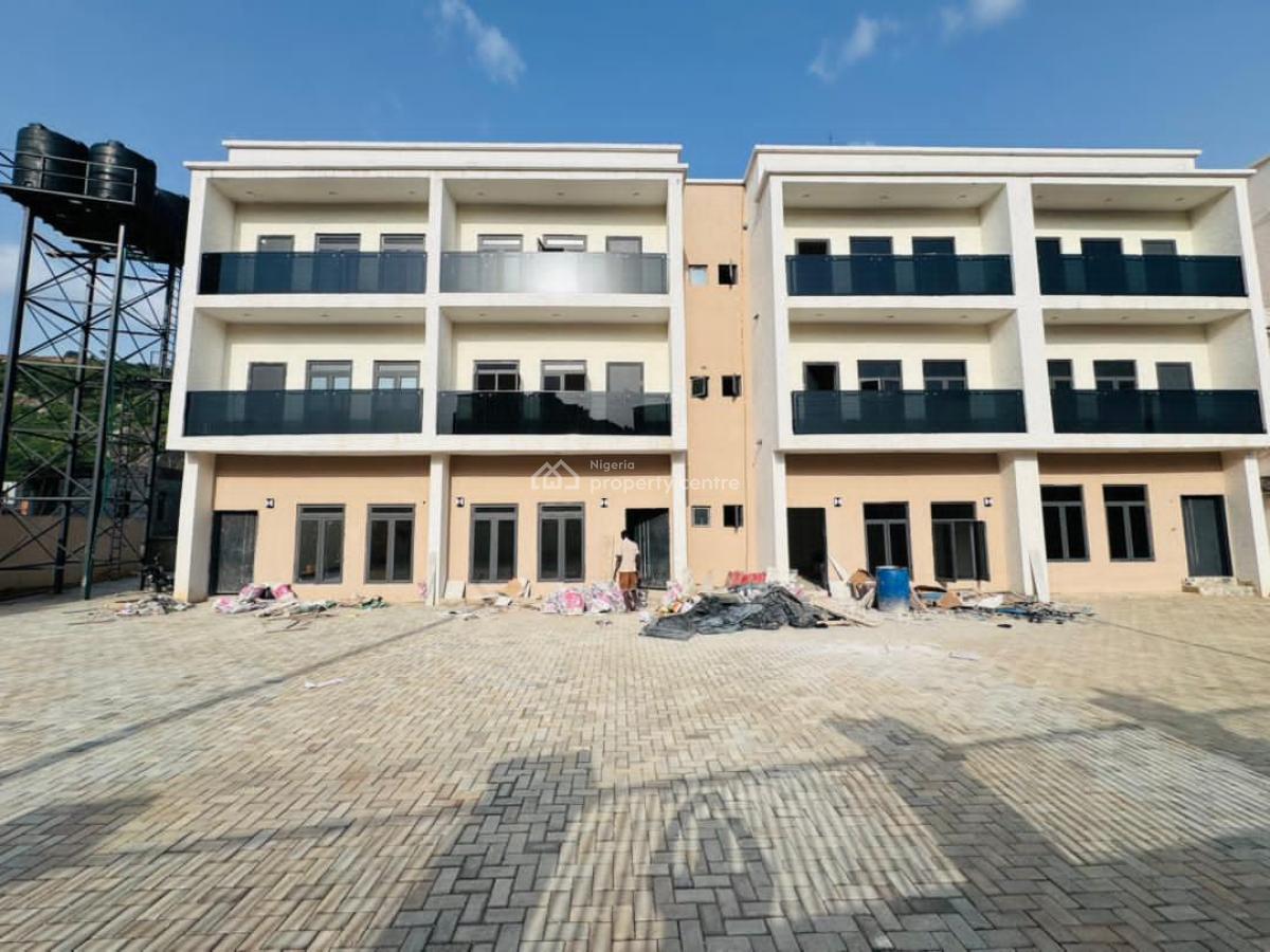 a Brand New 4-bedroom Terrace Duplex + 1bq, Diplomatic Zone, Katampe Extension, Katampe, Abuja, Terraced Duplex for Sale